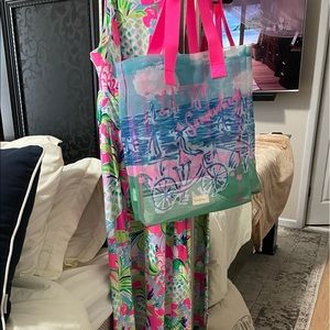👜 🌸 ☀️ Lilly Pulitzer Tote 👜 🌊 🍍